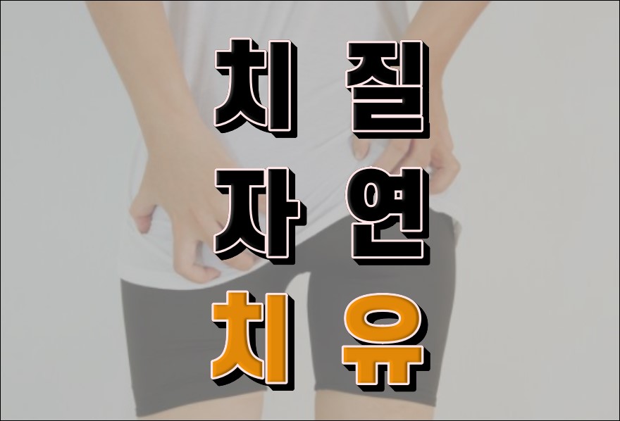 치질 수술 없이 치질 자연 치유